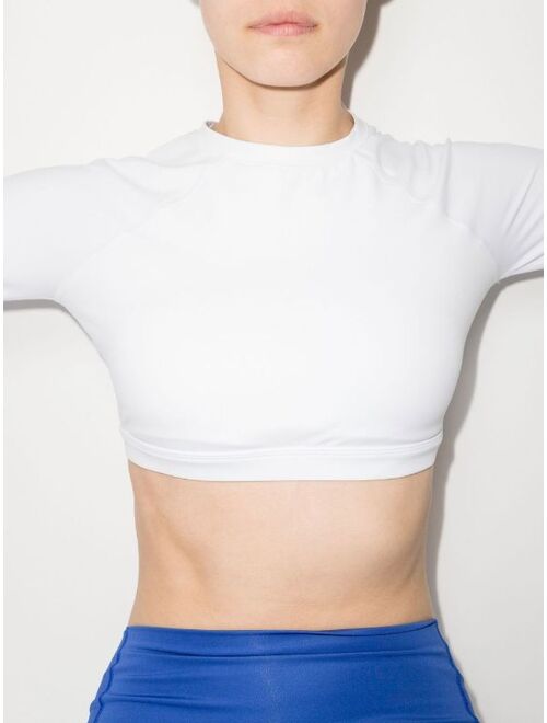 Sweaty Betty cropped performance top