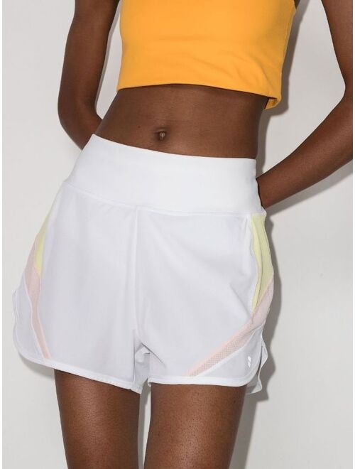 Sweaty Betty side-stripe track shorts