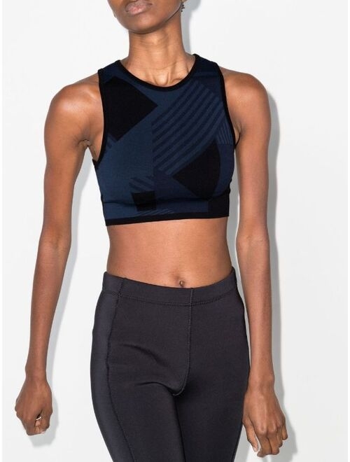 Sweaty Betty Interval seamless longline sports bra