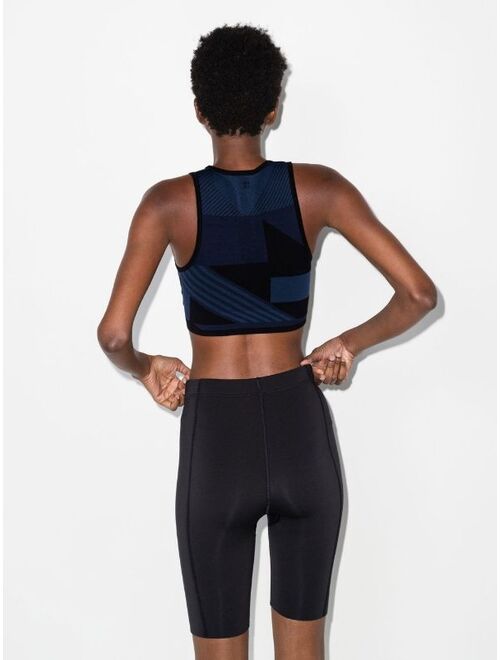 Sweaty Betty Interval seamless longline sports bra