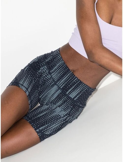 Sweaty Betty graphic print cycling shorts