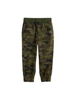 Boys 4-12 Jumping Beans Pull-On Twill Jogger in Regular, Slim & Husky