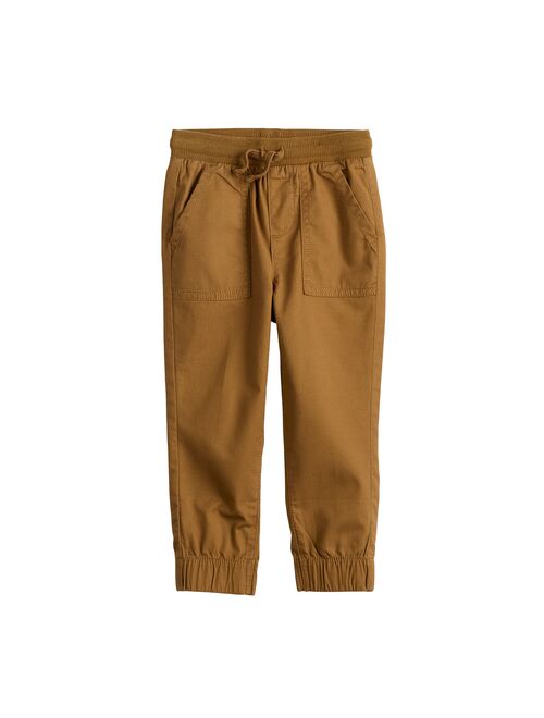 Toddler Boy Jumping Beans Twill Jogger Pants