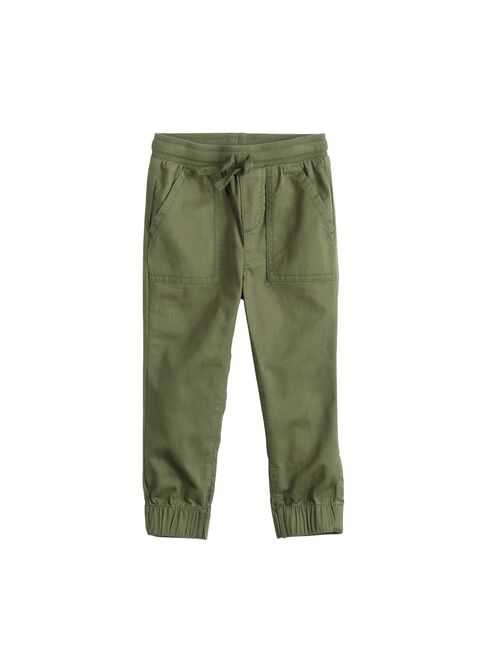 Toddler Boy Jumping Beans Twill Jogger Pants