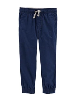 Boys 4-14 Carter's Pull-On Poplin Pants