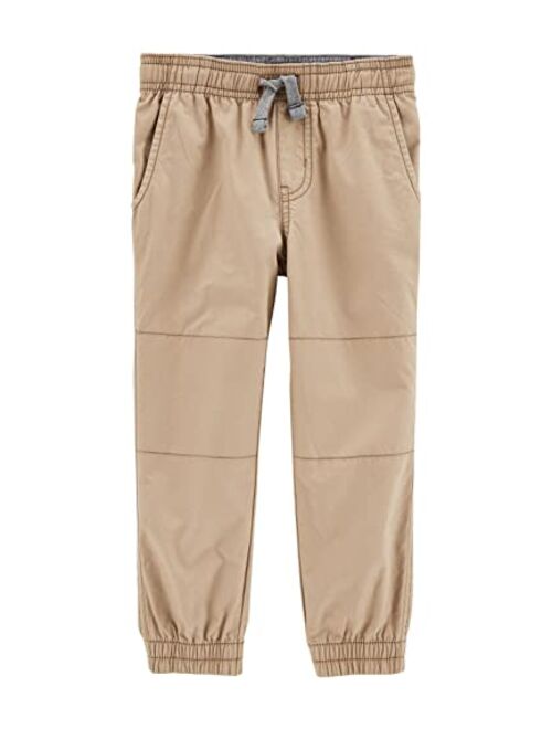 Boys 4-14 Carter's Pull-On Poplin Pants