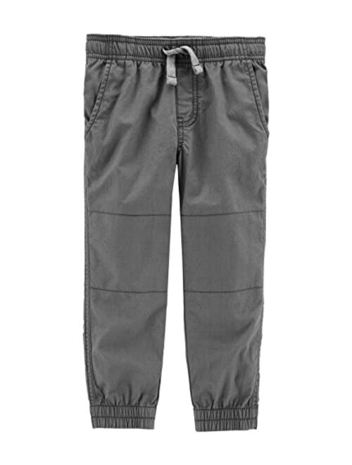 Boys 4-14 Carter's Pull-On Poplin Pants