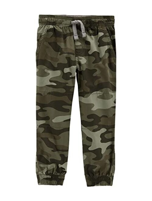 Boys 4-14 Carter's Pull-On Poplin Pants