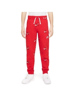 Boys 8-20 Nike Club Fleece Printed Joggers