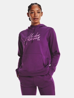 Women's Armour Fleece Script Hoodie