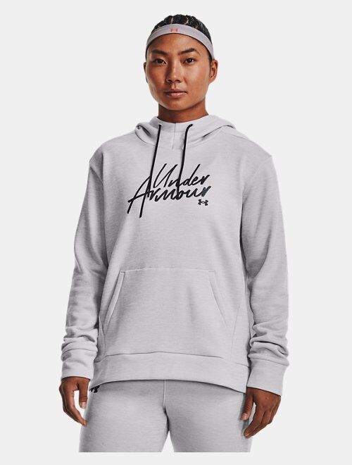 Under Armour Women's Armour Fleece Script Hoodie