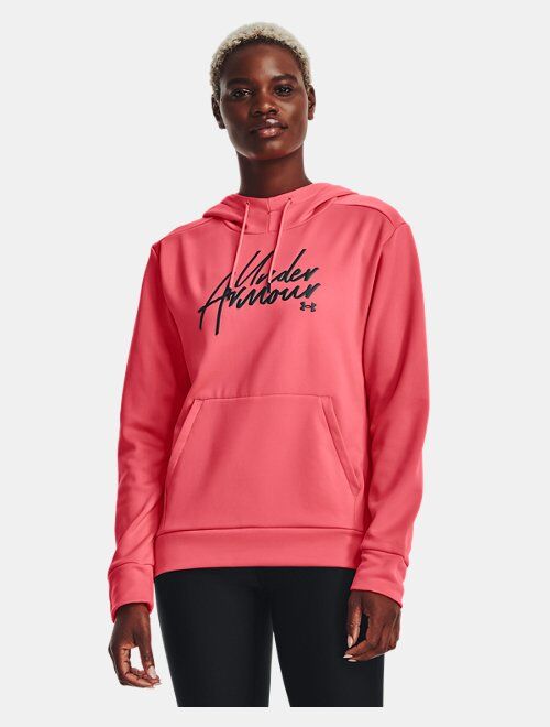 Under Armour Women's Armour Fleece Script Hoodie