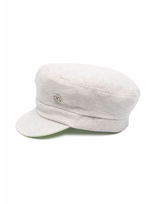 Maison Michel cotton-blend baker-boy hat