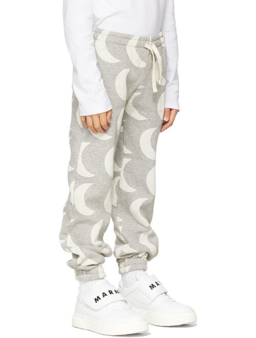 BOBO CHOSES Kids Gray Moon Lounge Pants