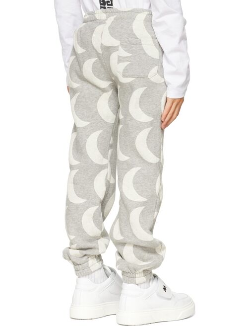 BOBO CHOSES Kids Gray Moon Lounge Pants