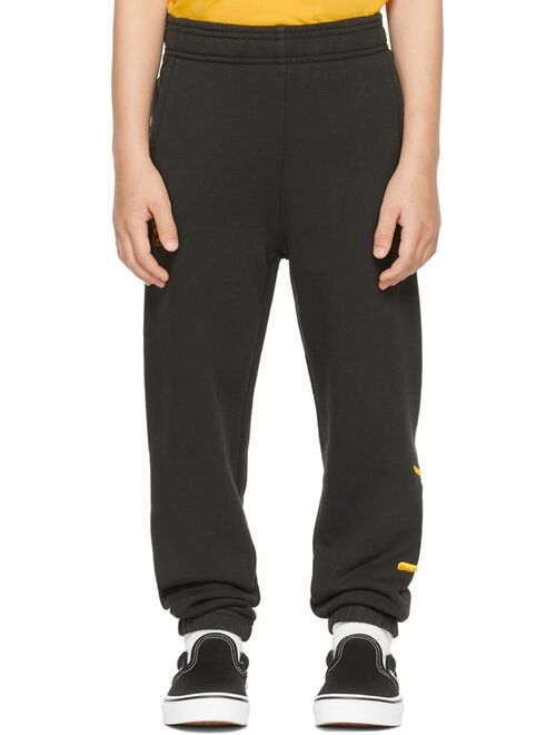 DREW HOUSE SSENSE Exclusive Kids Black Painted Mascot Lounge Pants