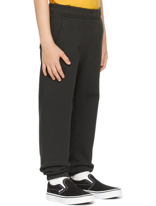 DREW HOUSE SSENSE Exclusive Kids Black Painted Mascot Lounge Pants