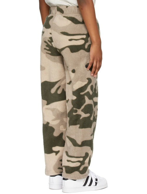 ESSENTIALS Kids Beige Camo Lounge Pants