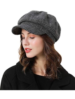 Sumolux Women Beret Newsboy Hat French Cap Classic Autumn Spring Winter Hats