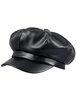 WETOO Womens Peaked Newsboy Cap for Women