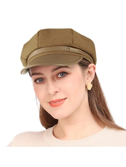 PanPacSight Women Newsboy Hats Fiddler Greek Fisherman Sailor Hat Cabbie Beret Paperboy Cap