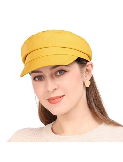 PanPacSight Women Newsboy Hats Fiddler Greek Fisherman Sailor Hat Cabbie Beret Paperboy Cap