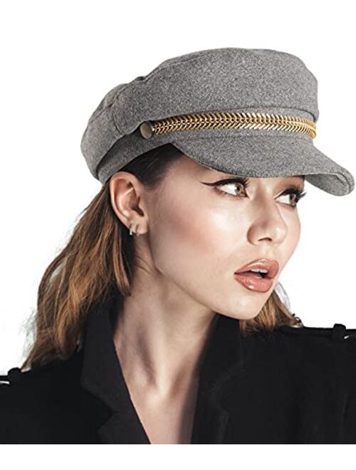 PanPacSight Women Newsboy Hats Fiddler Greek Fisherman Sailor Hat Cabbie Beret Paperboy Cap