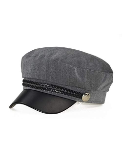 Jewelry-Box Retro England Style Ladies Womens Girls Beret Baker Boy Peaked Cap Military Hat