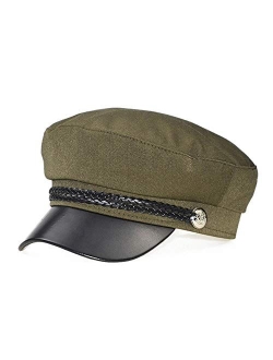 Jewelry-Box Retro England Style Ladies Womens Girls Beret Baker Boy Peaked Cap Military Hat