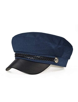 Jewelry-Box Retro England Style Ladies Womens Girls Beret Baker Boy Peaked Cap Military Hat