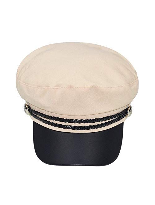 Jewelry-Box Retro England Style Ladies Womens Girls Beret Baker Boy Peaked Cap Military Hat