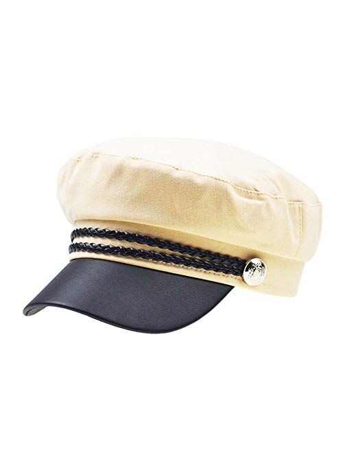 Jewelry-Box Retro England Style Ladies Womens Girls Beret Baker Boy Peaked Cap Military Hat