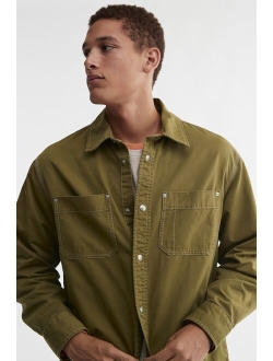 Dermot Contrast Stitch Shirt