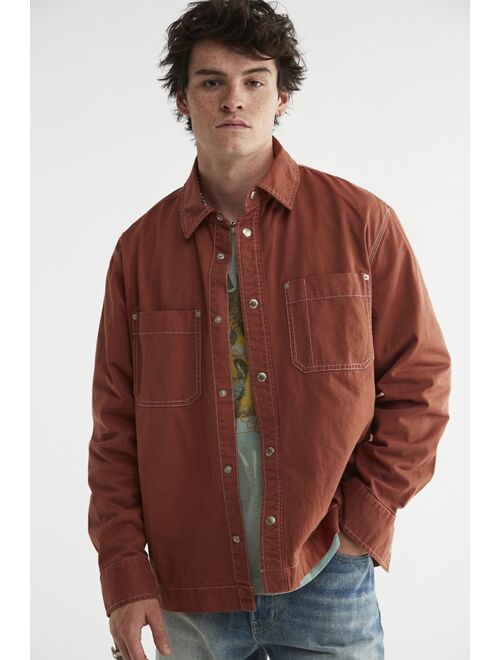 BDG Dermot Contrast Stitch Shirt