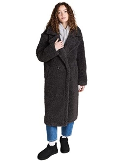 Gertrude Long Teddy Coat