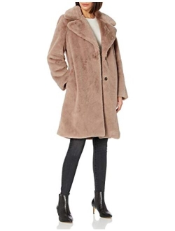 Women's Kiara Loose-Fit Long Faux Fur Coat