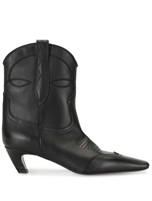 KHAITE The Dallas ankle boots