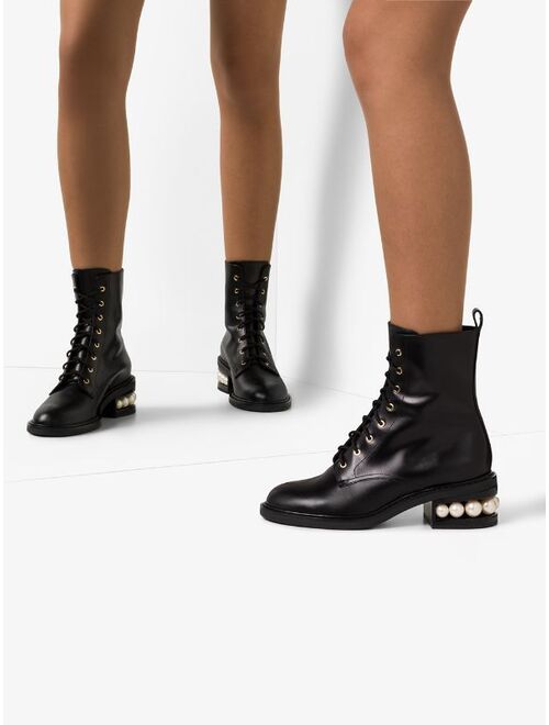 Nicholas Kirkwood CASATI 35mm combat boots