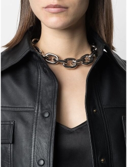 Paco Rabanne chunky chain-link necklace