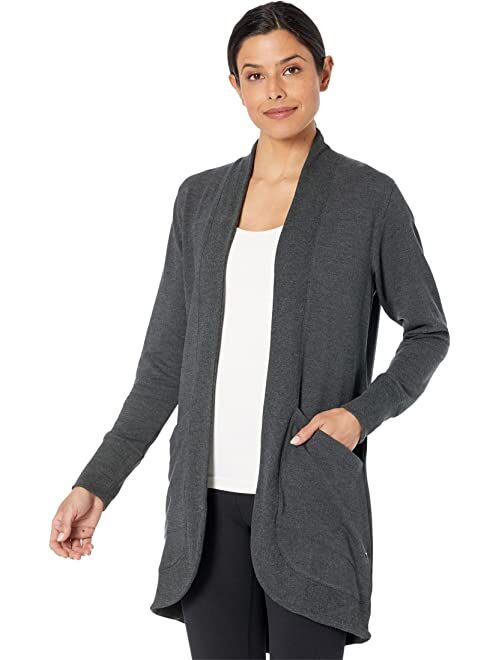 L.L.Bean SoftFlex Long Open Cardigan