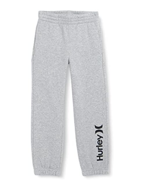 Hurley Kids Fleece Jogger Pants (Little Kids)