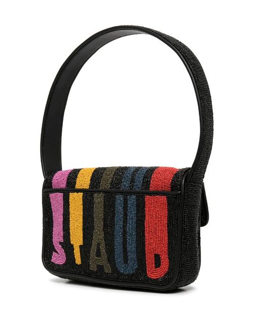 STAUD Tommy beaded shoulder bag