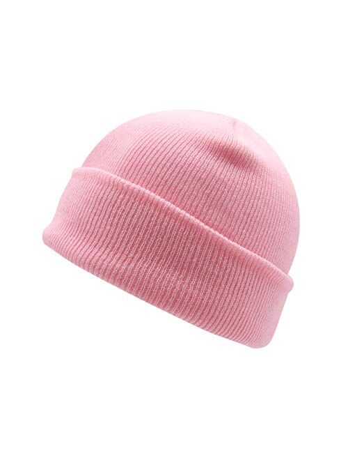 POXIMI Boys Winter Beanie Cap for Baby Toddler Girls Warm Knit Hats Kids Cold Weather Hat