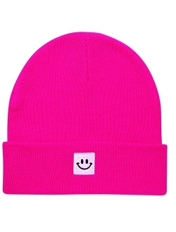 Paladoo Baby Beanie Knit Ski Hat with Cute Smiley Face for Girls Boys 0-7 Years