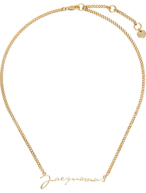 JACQUEMUS Gold Le Papier 'La Chaine' Necklace