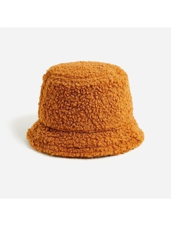 Kids' sherpa bucket hat