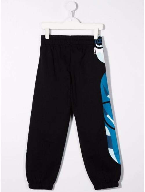 Gcds Kids logo-print track pants