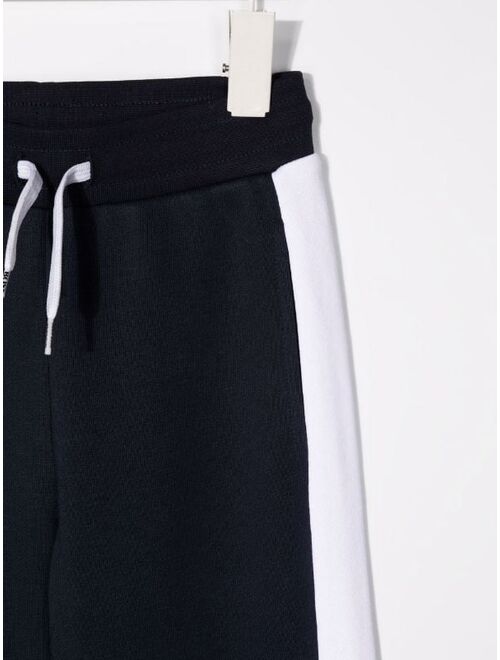 BOSS Kidswear colour-block track pants