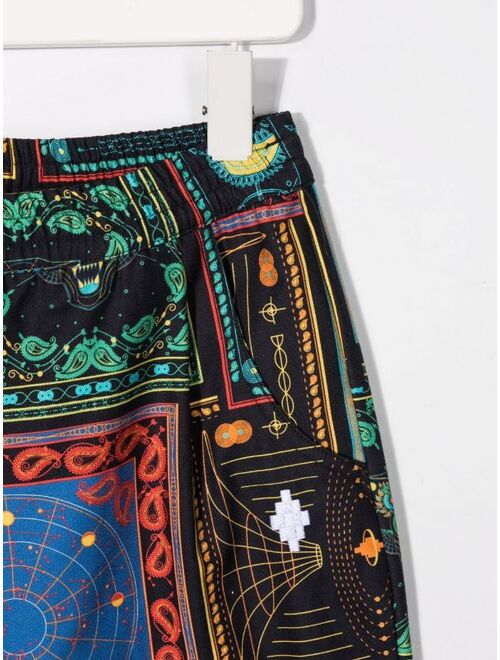 Marcelo Burlon County Of Milan Kids bandana carrot trousers