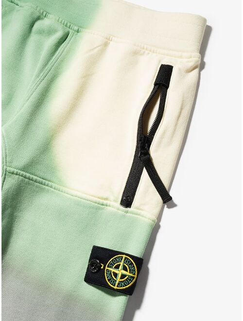 Stone Island Junior colour-block track pants